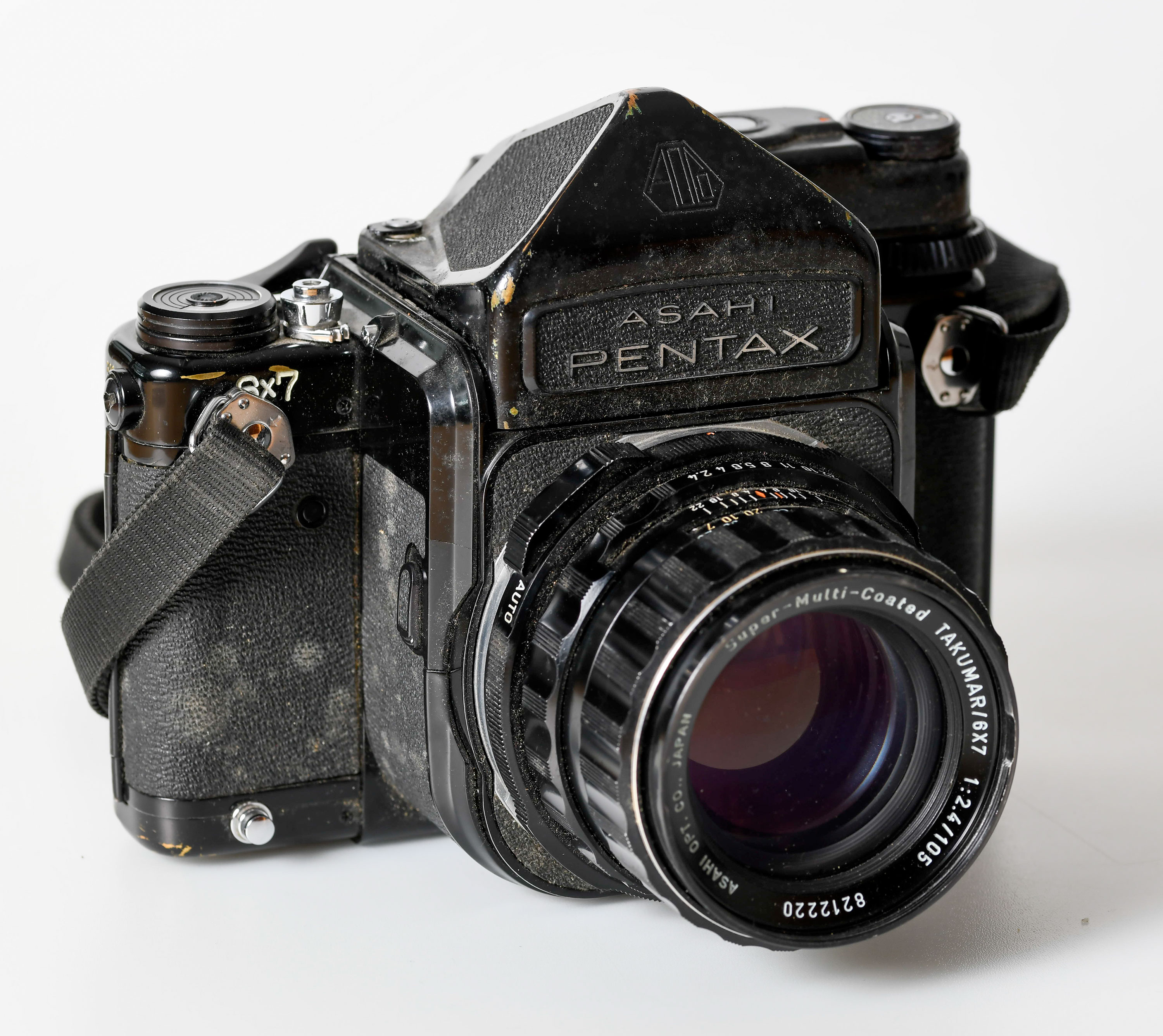 Asahi Pentax 6x7 fényképezőgép<br><i>A Chochol-család gyűjteményéből. A fotót Tálas Róbert készítette</i> 
