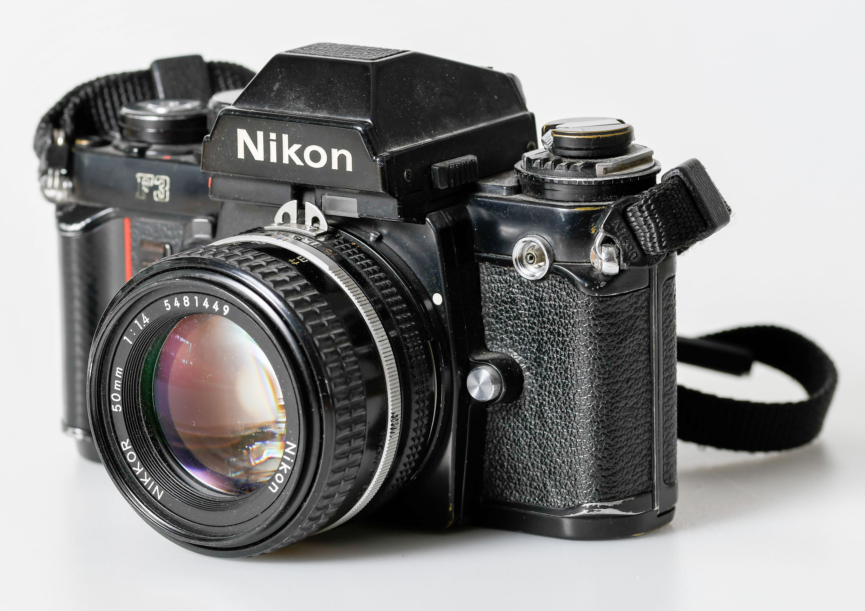 Nikon F3 fényépezőgép<br><i>A Chochol-család gyűjteményéből. A fotót Tálas Róbert készítette</i>